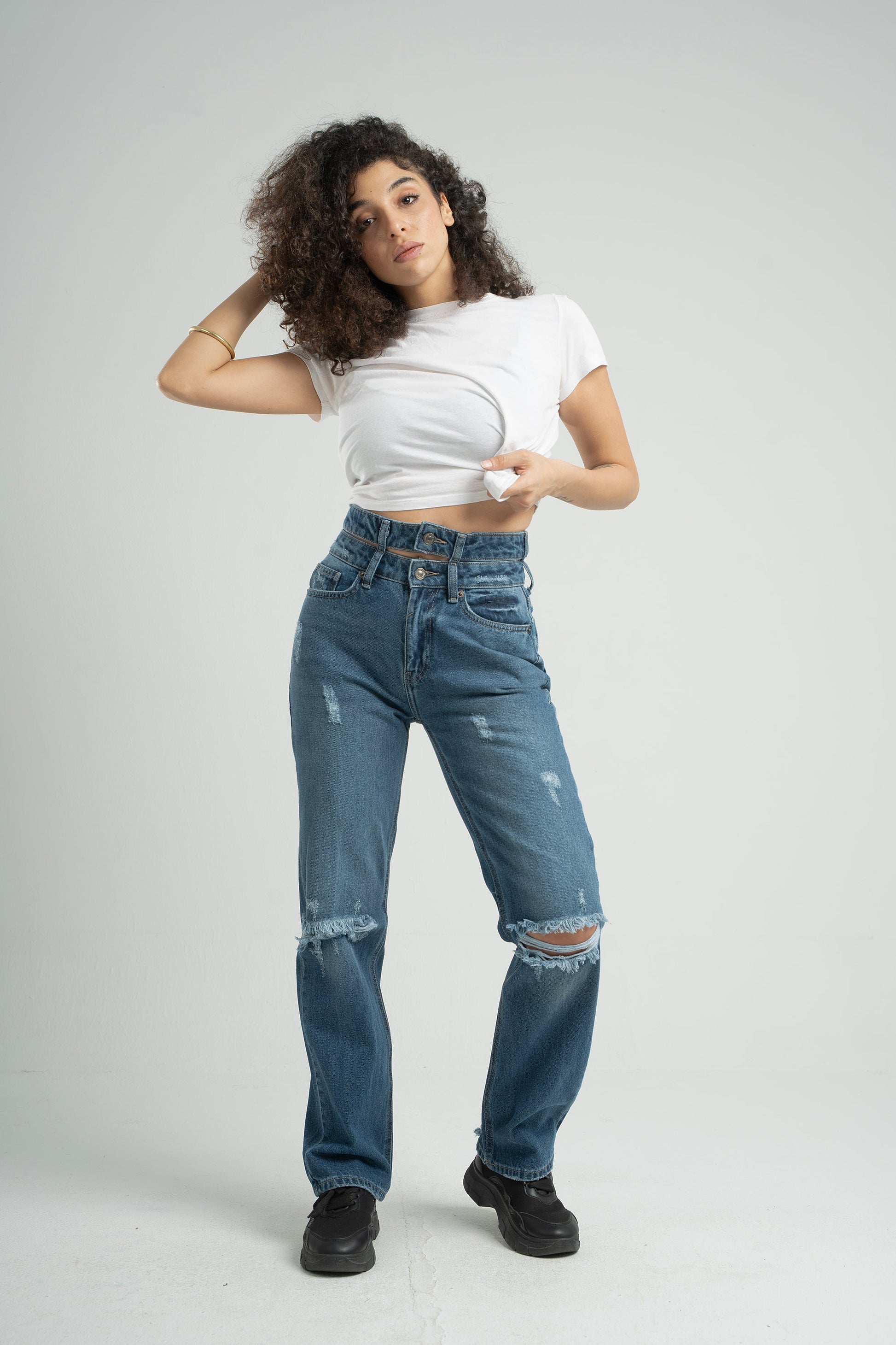 Double Waist Jeans