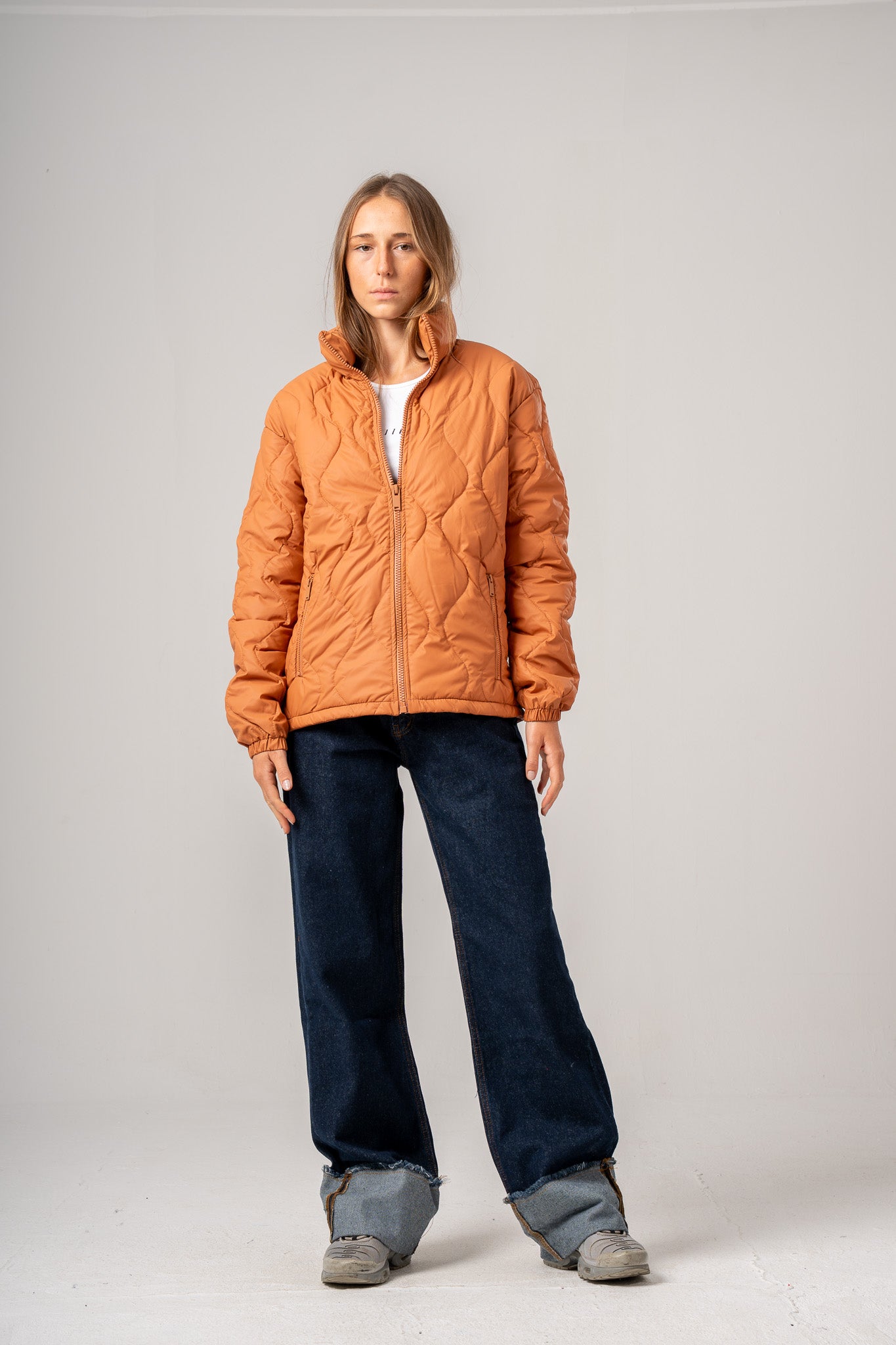 Rinse Wash Selvedge Wide Leg Jeans