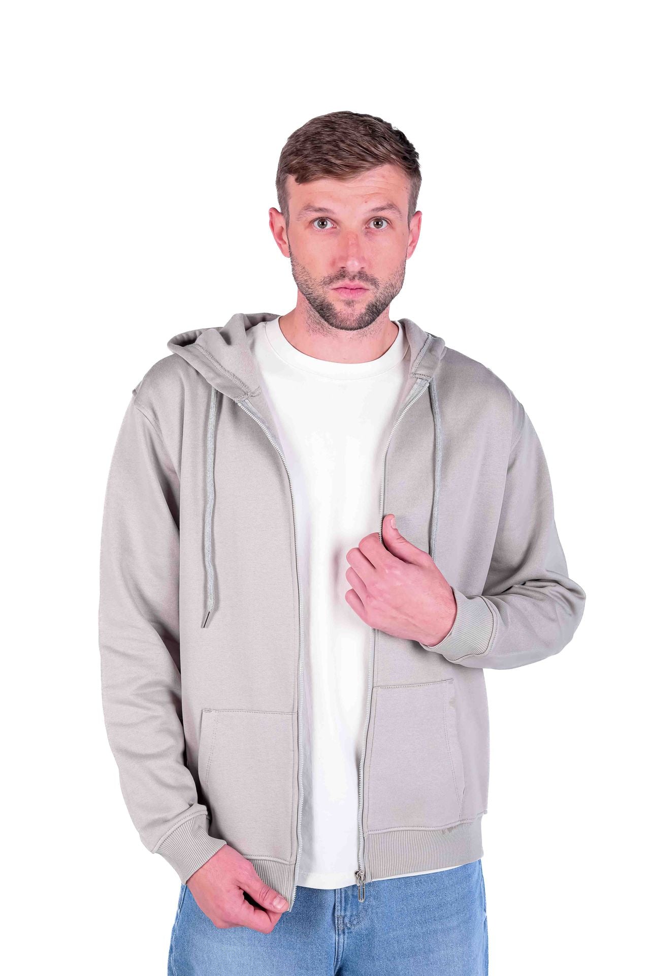 Regular hoodie jacket