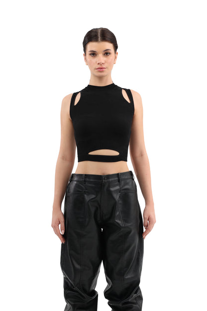 Cutouts cropped top