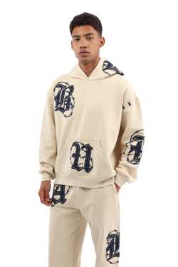Patched Hoodie