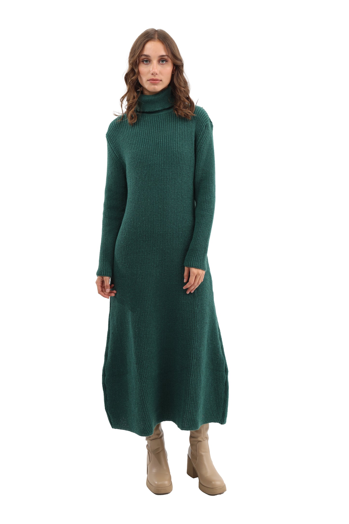 Regular maxi  tricot dress