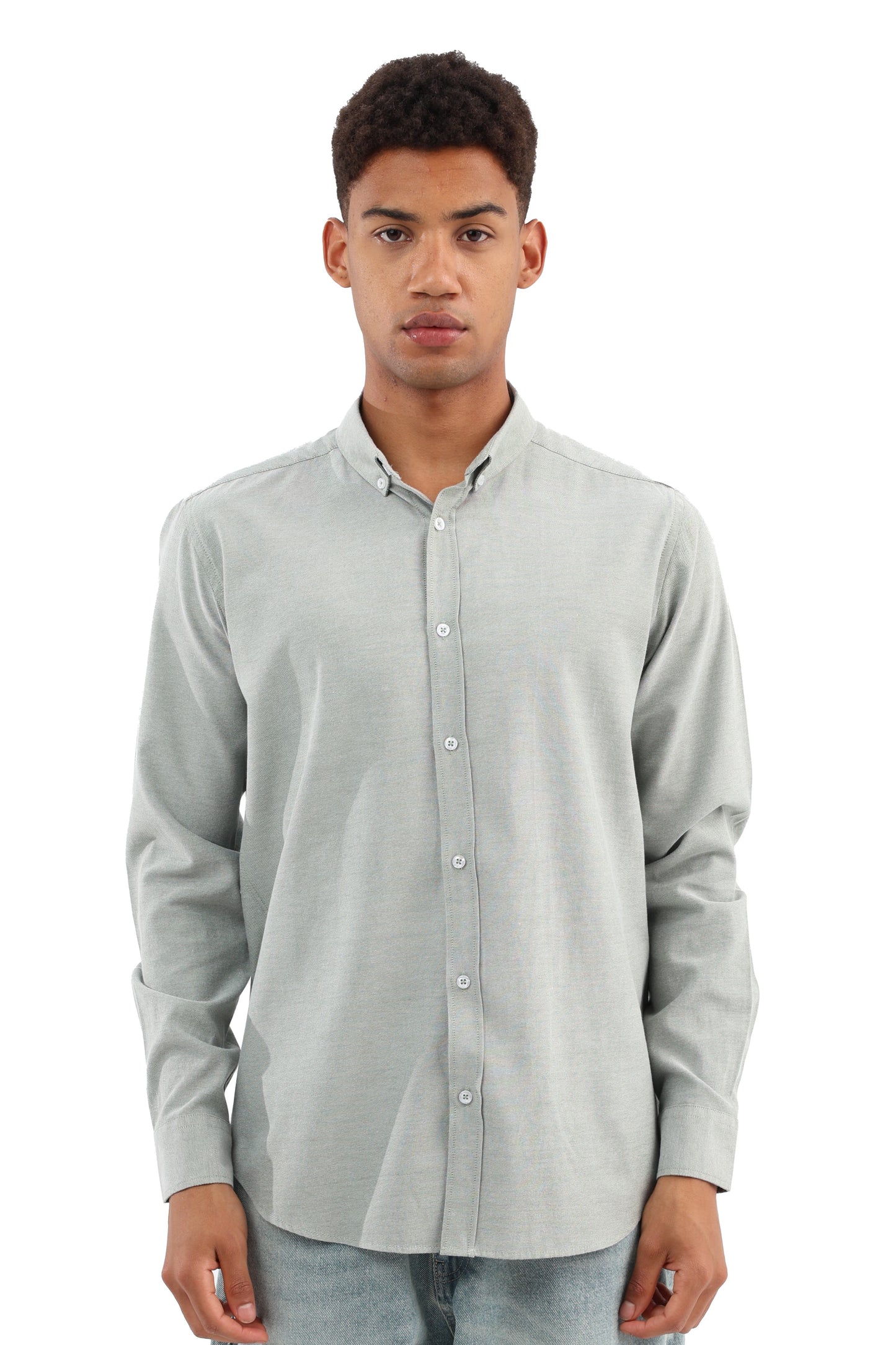 Basic regular fit oxford shirt