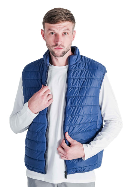 Waterproof vest with 2 hidden pockets