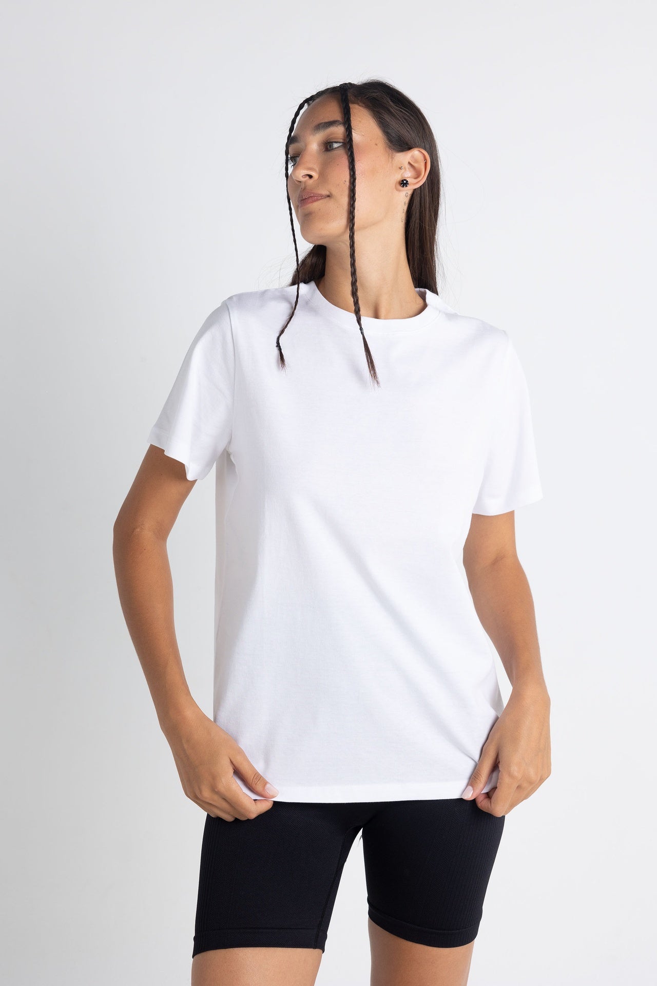 V neck HS slub tshirt