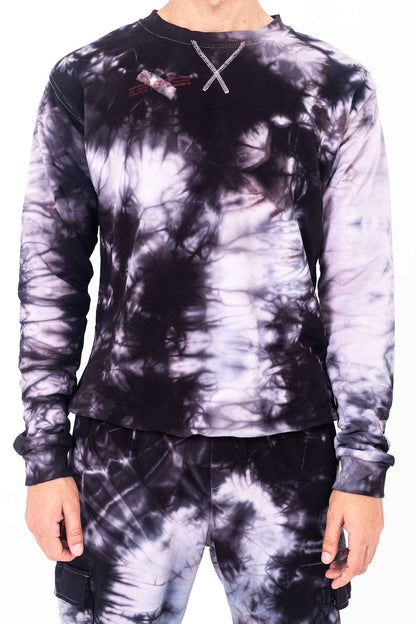 Tie die hoodie