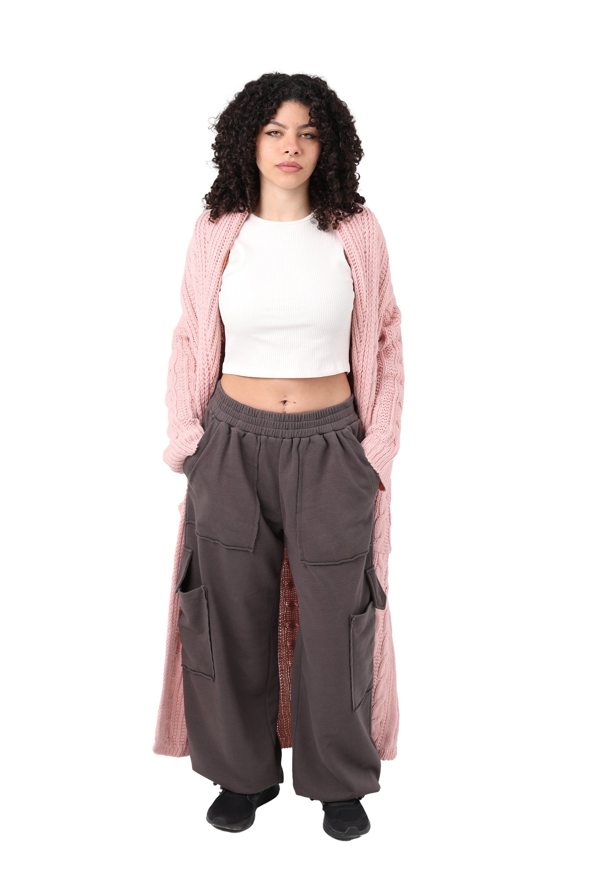 Relaxed Cargo Sweatpants