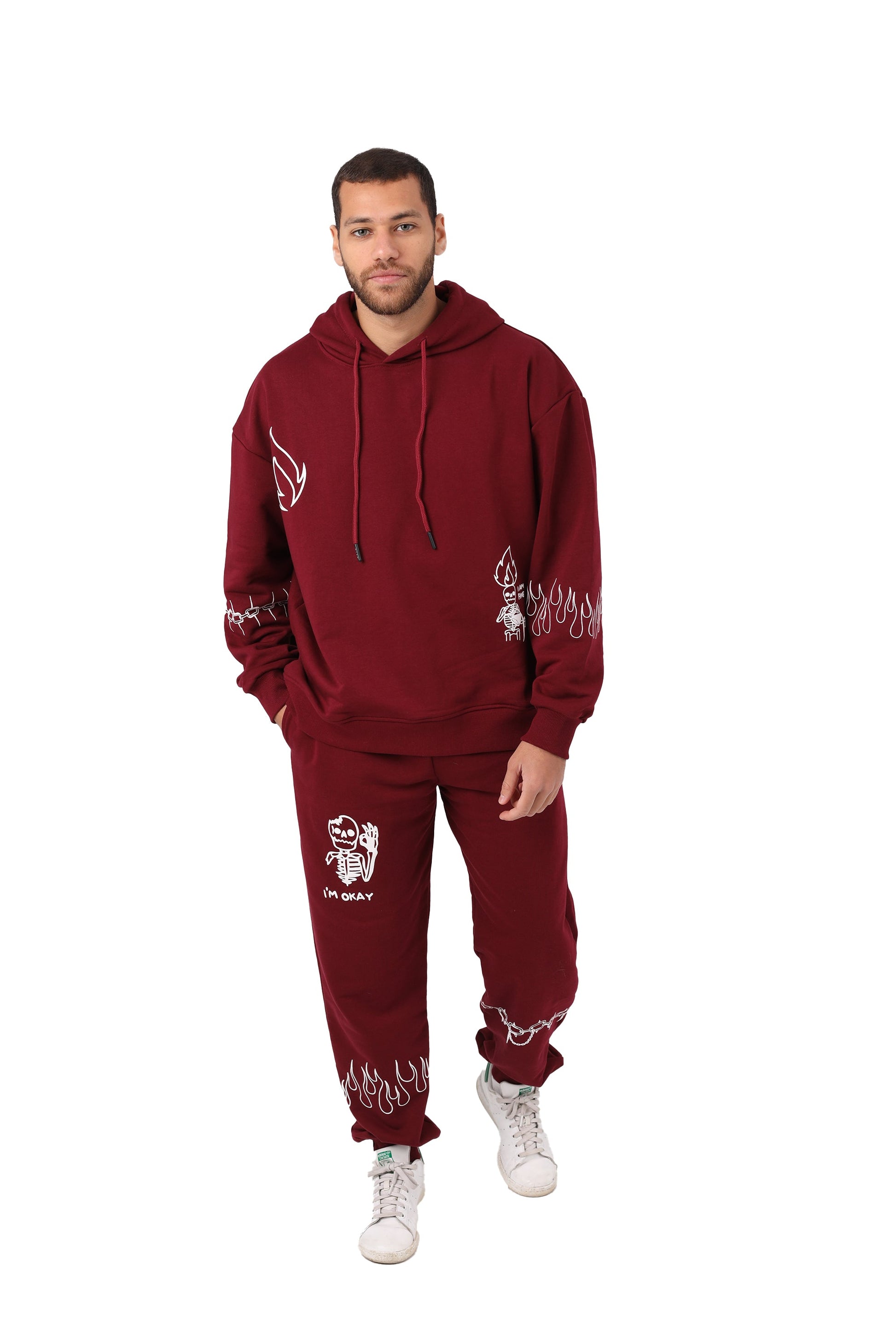 Printed Hoodie