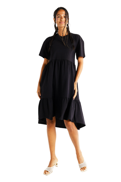 Tiered midi dress