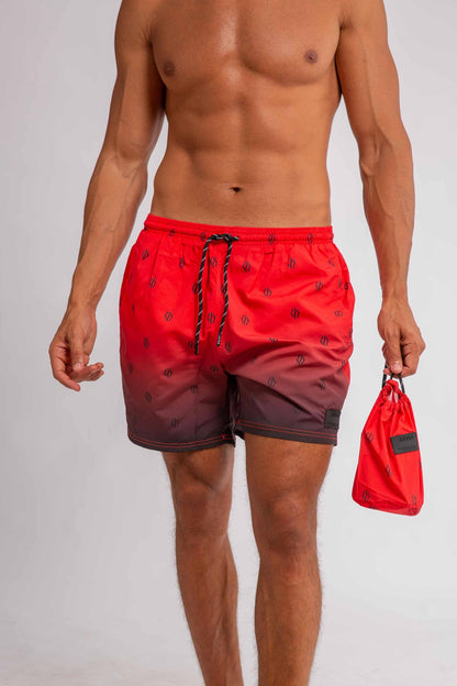 Men swim short