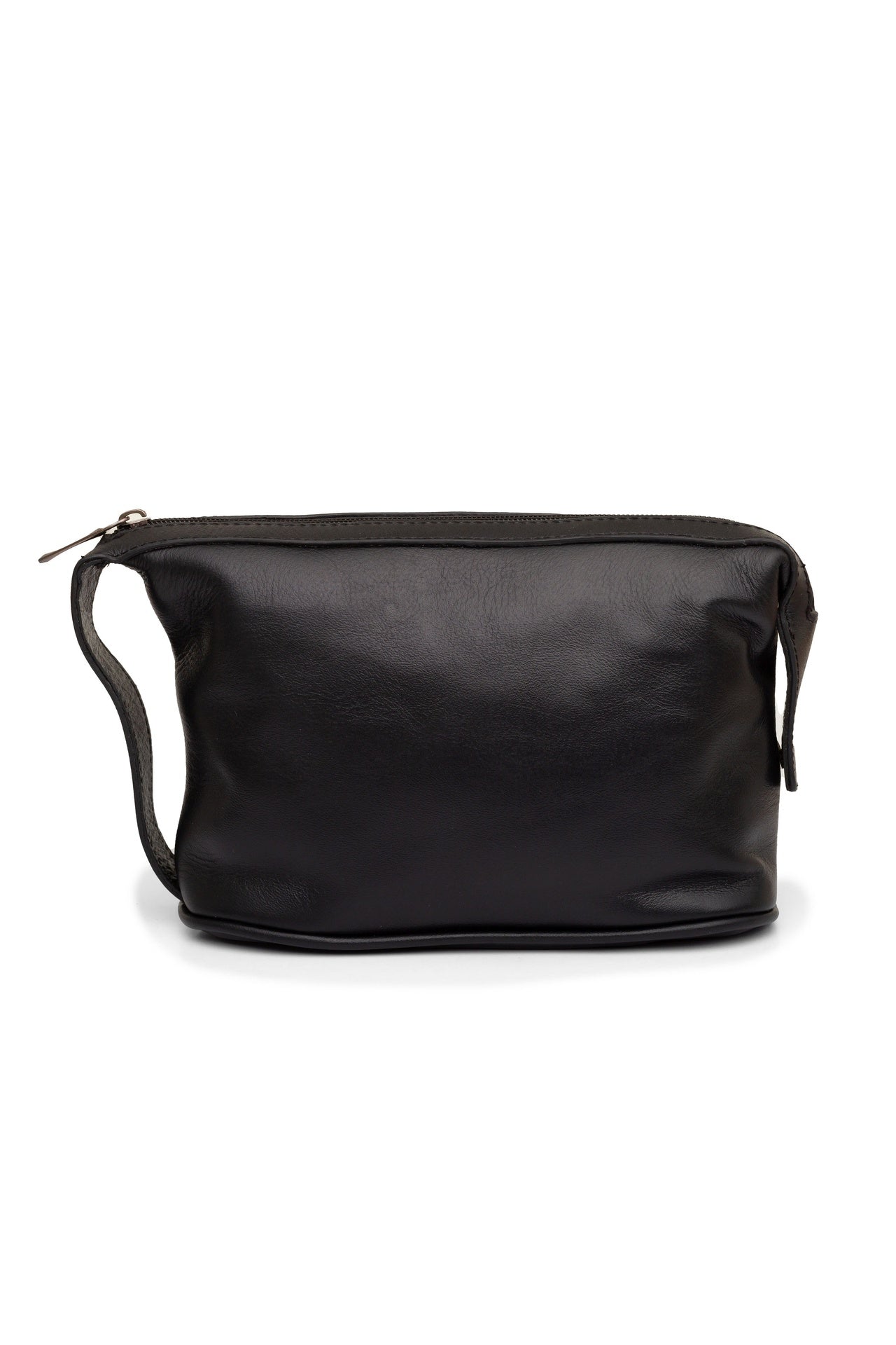 Leather toiletry bag