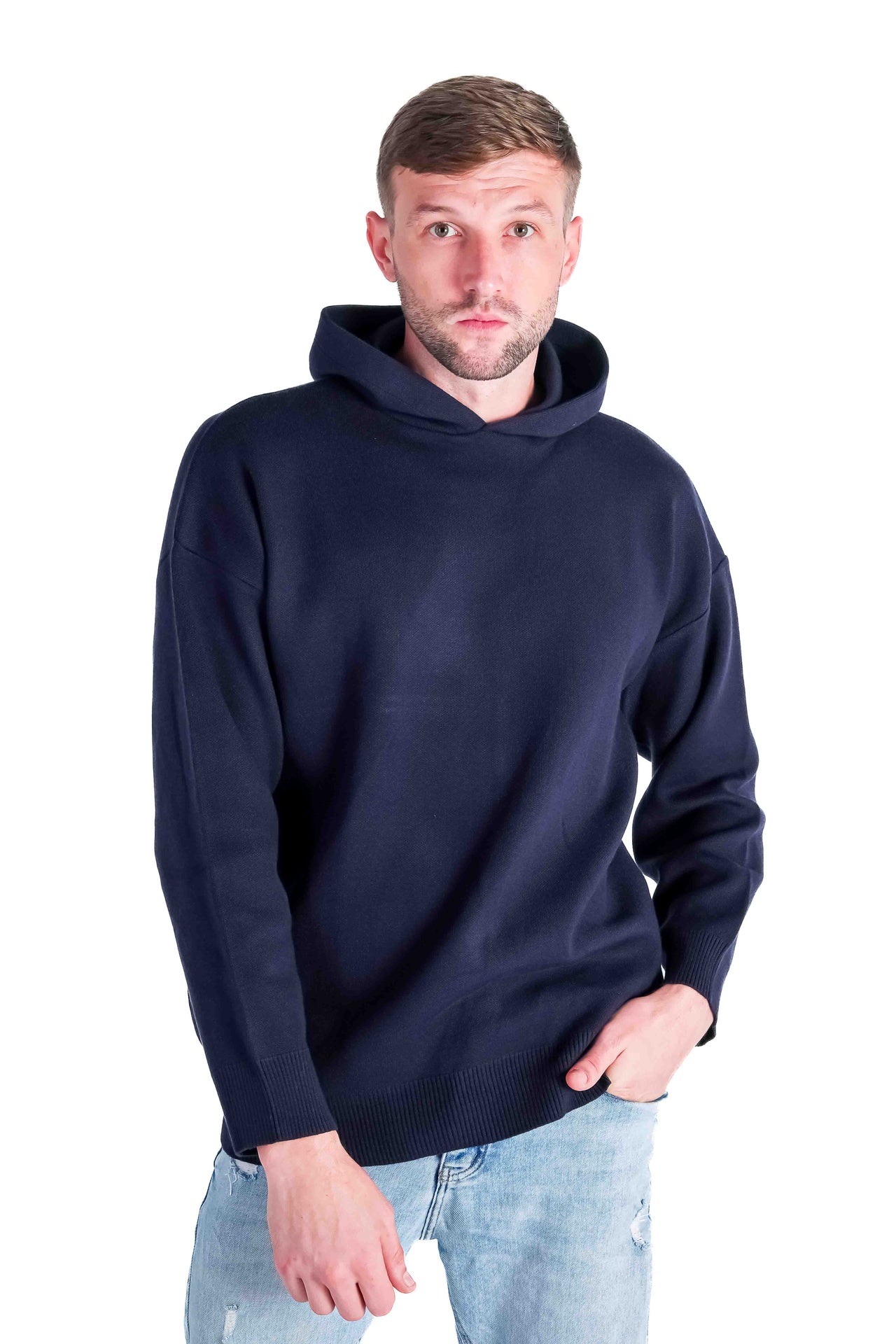 Soft plain pullover