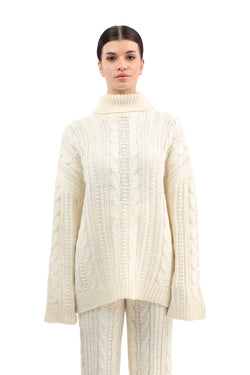 Cable Chunky Pullover