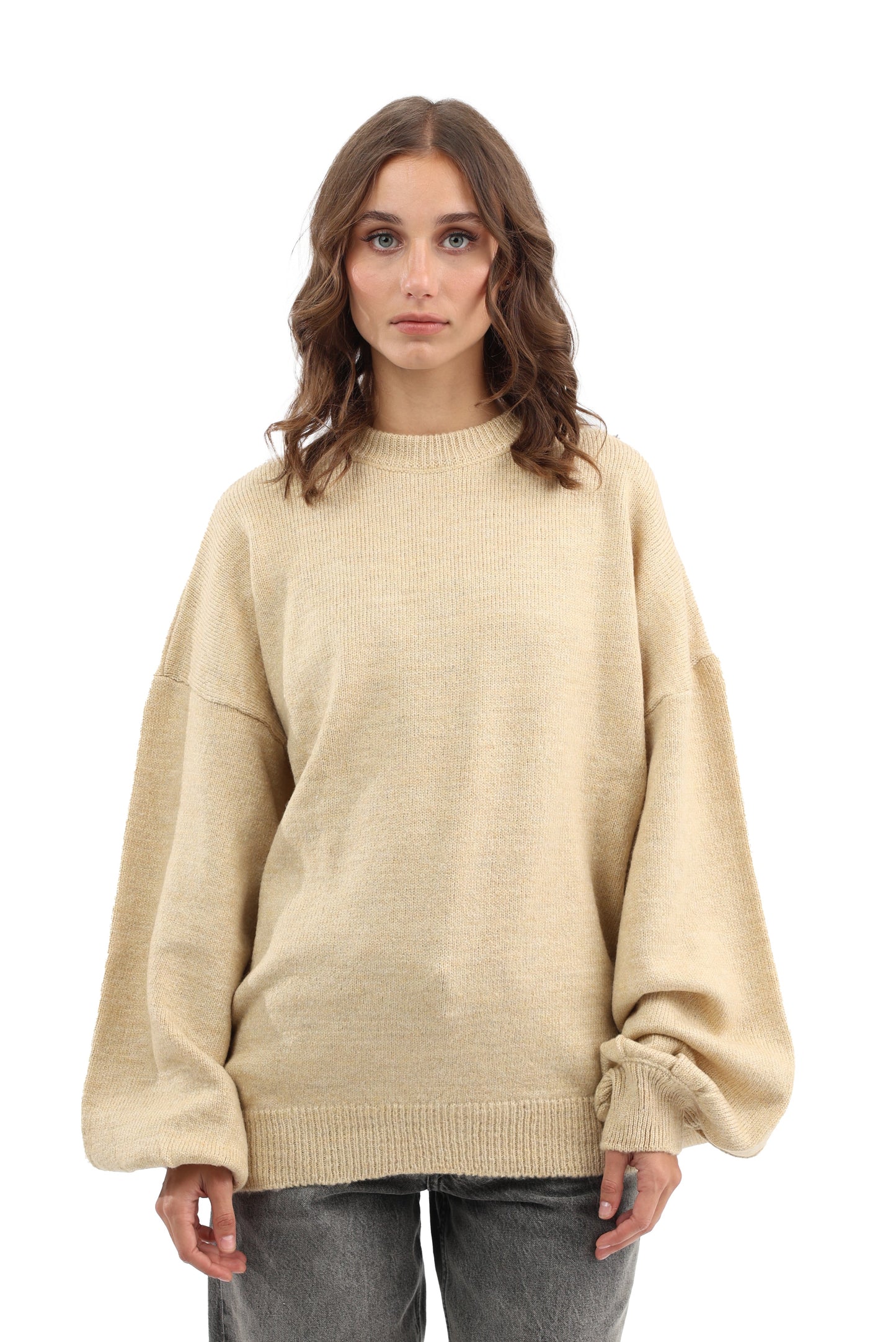 Plain basic pullover