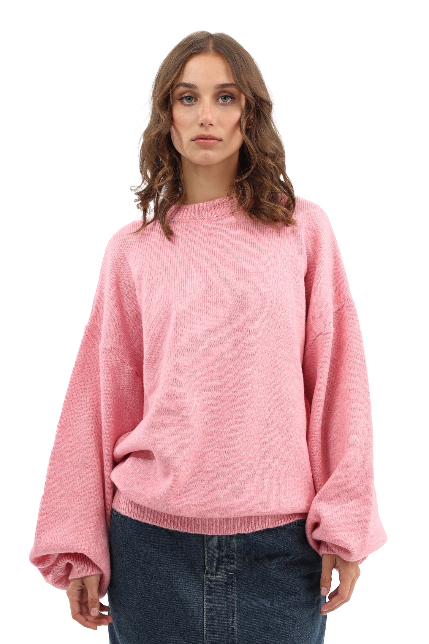 Plain basic pullover