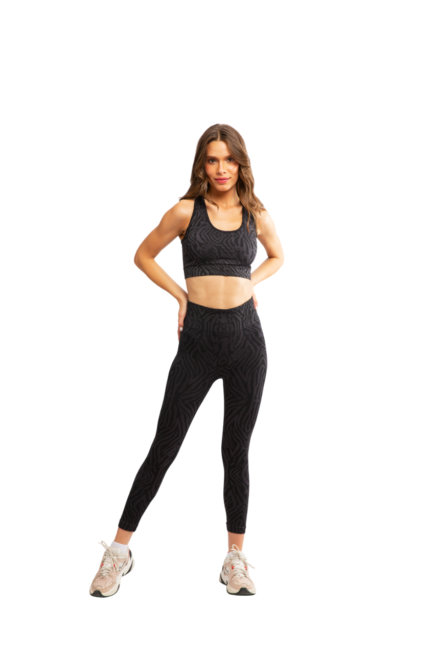 Seamless Zebra Legging