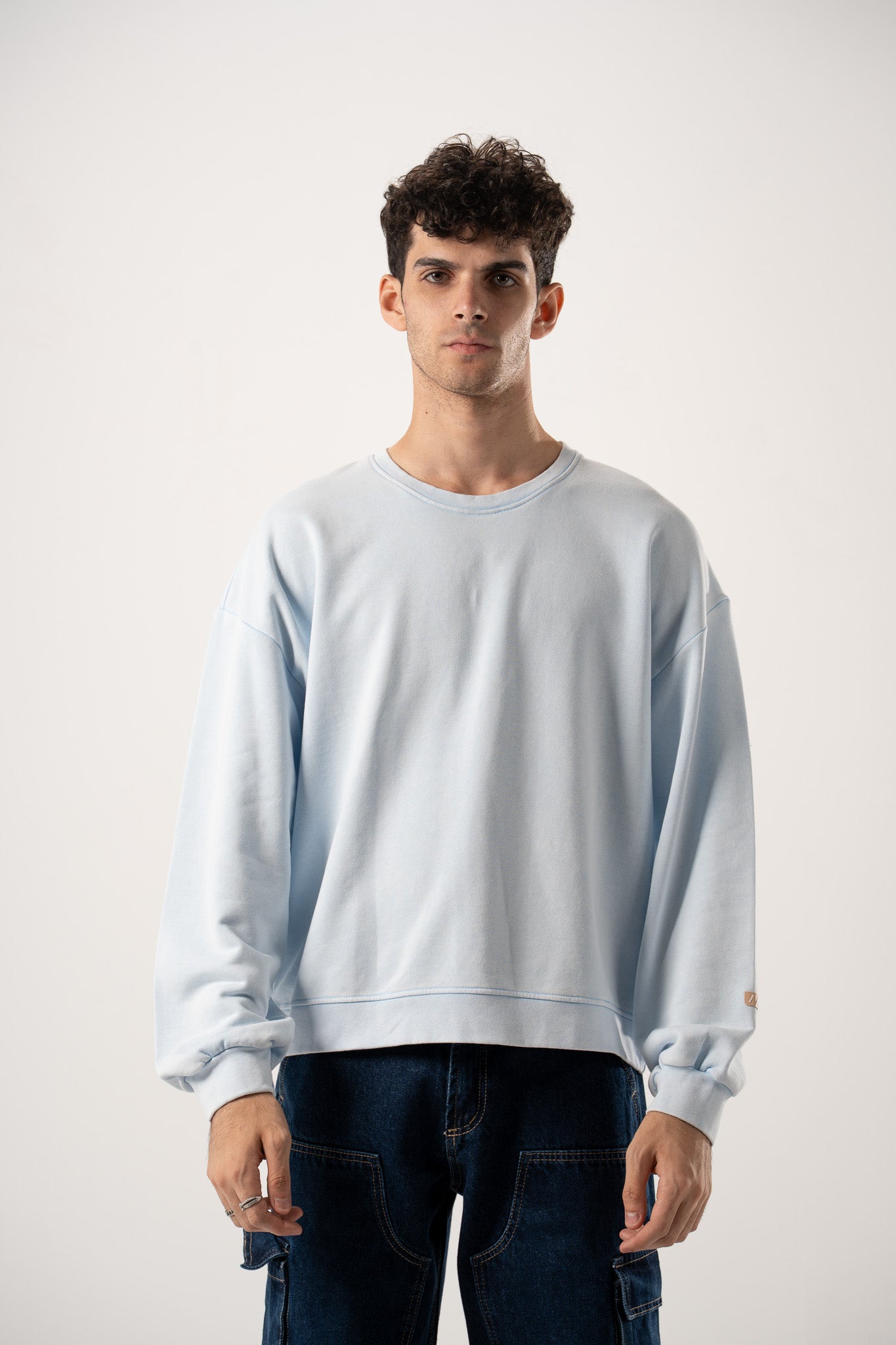 Washed Crewneck Sweatshirt