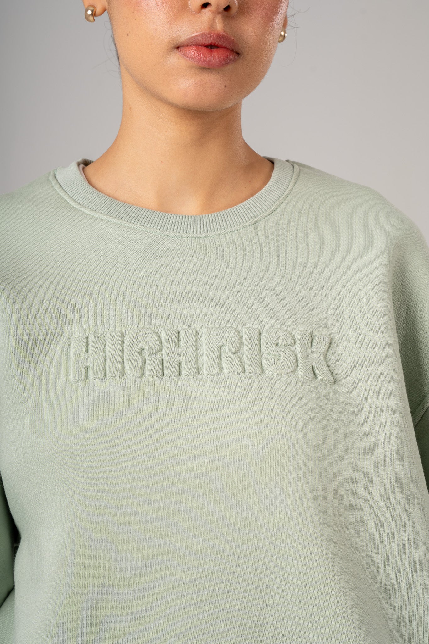 Oversized Printed Sweatshirt