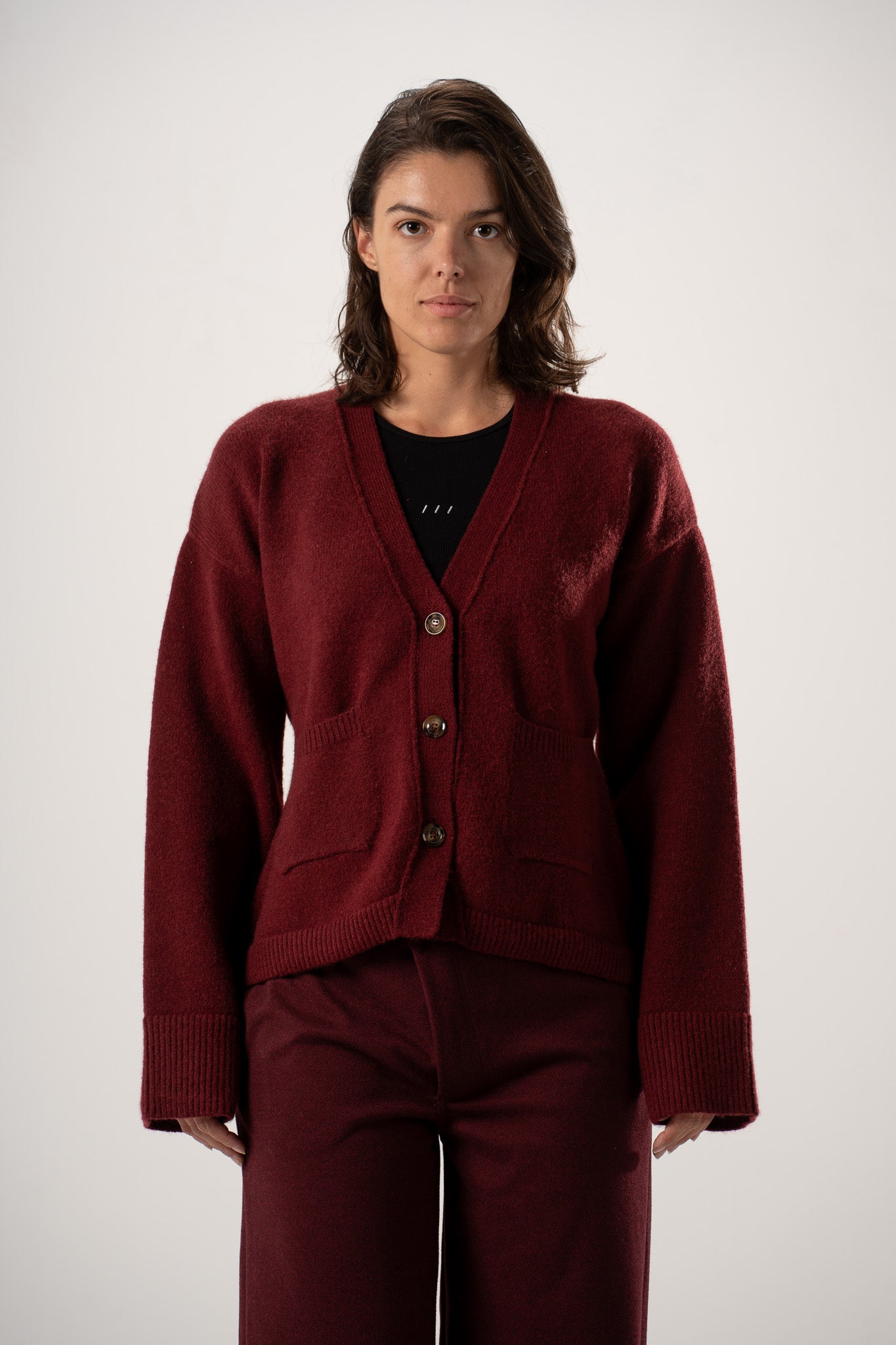 Basic V-Neck Cardigan