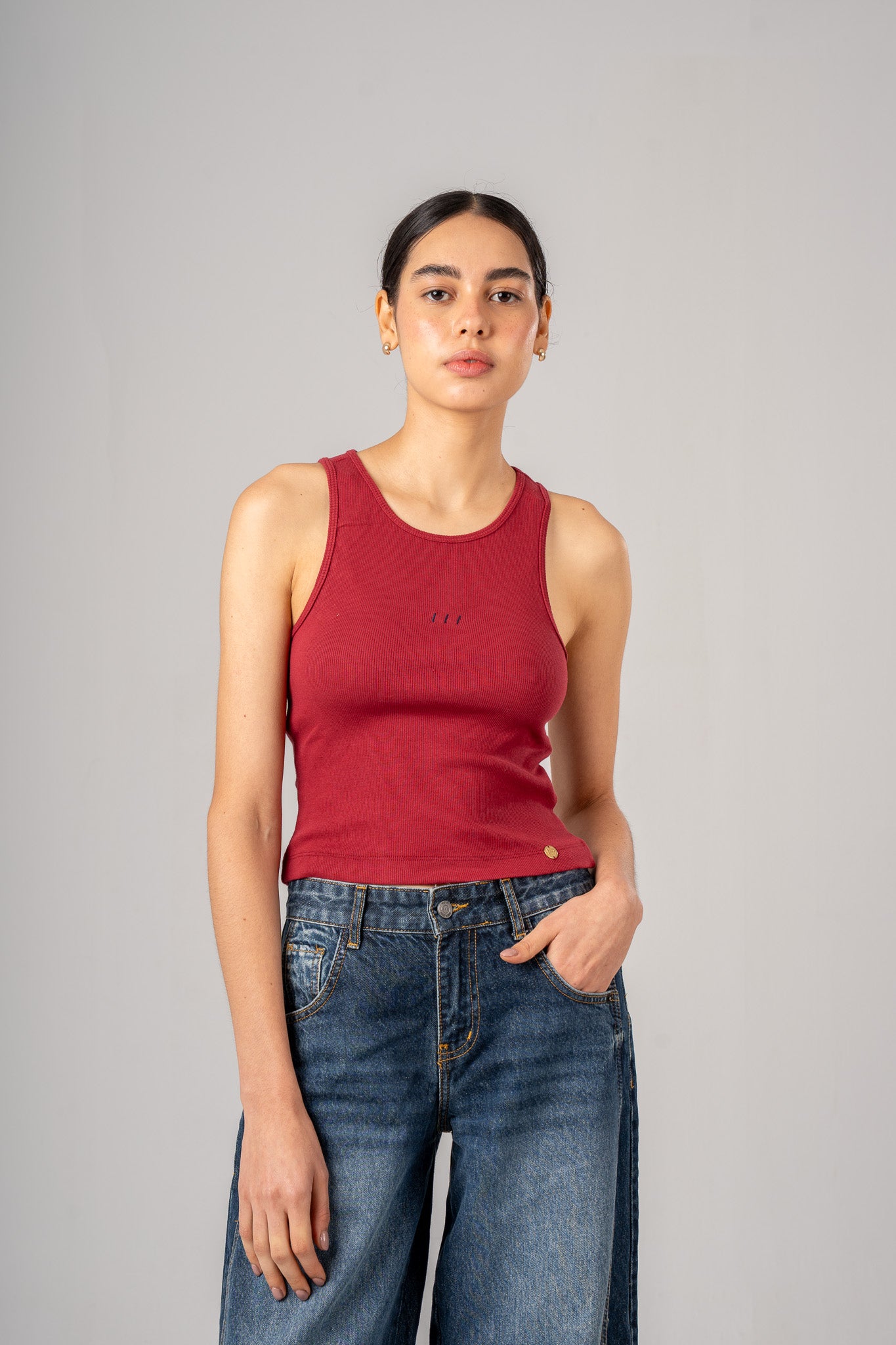 Basic Rib Tank Top