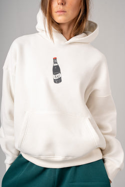 Boxy Printed Hoodie