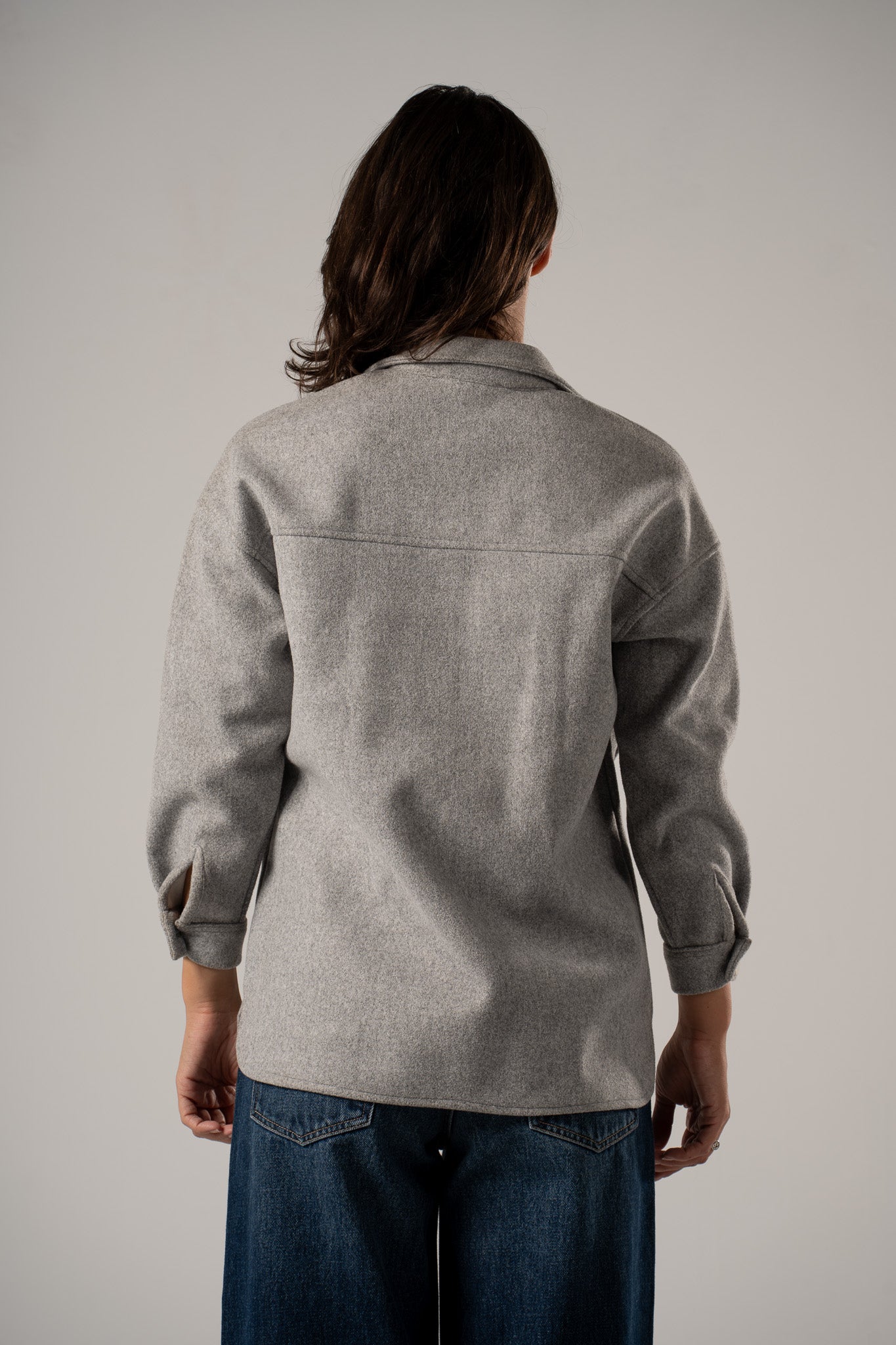 Structured Wool Overshirt