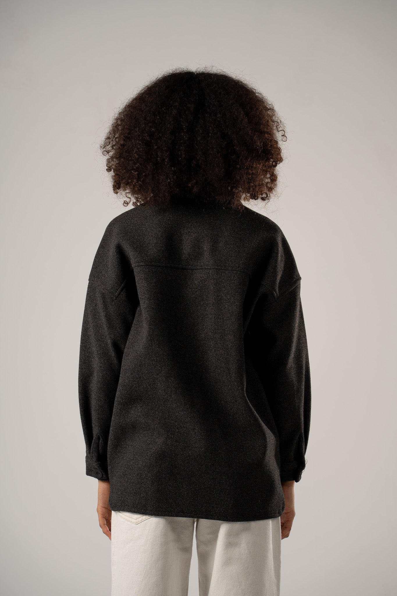 Structured Wool Overshirt