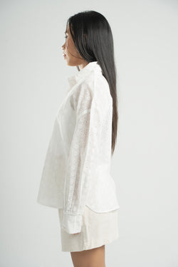 Long Sleeve Anglaise Shirt