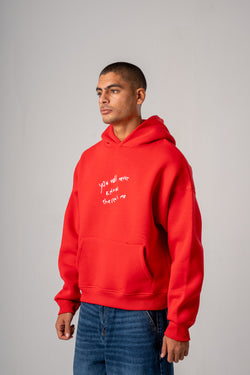 Boxy Printed Hoodie