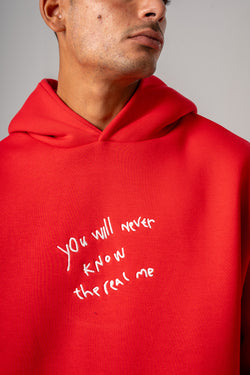 Boxy Printed Hoodie