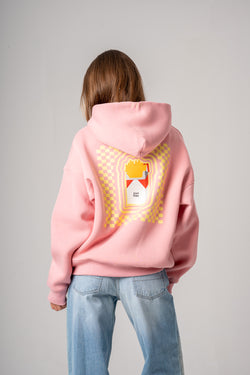 Boxy Printed Hoodie