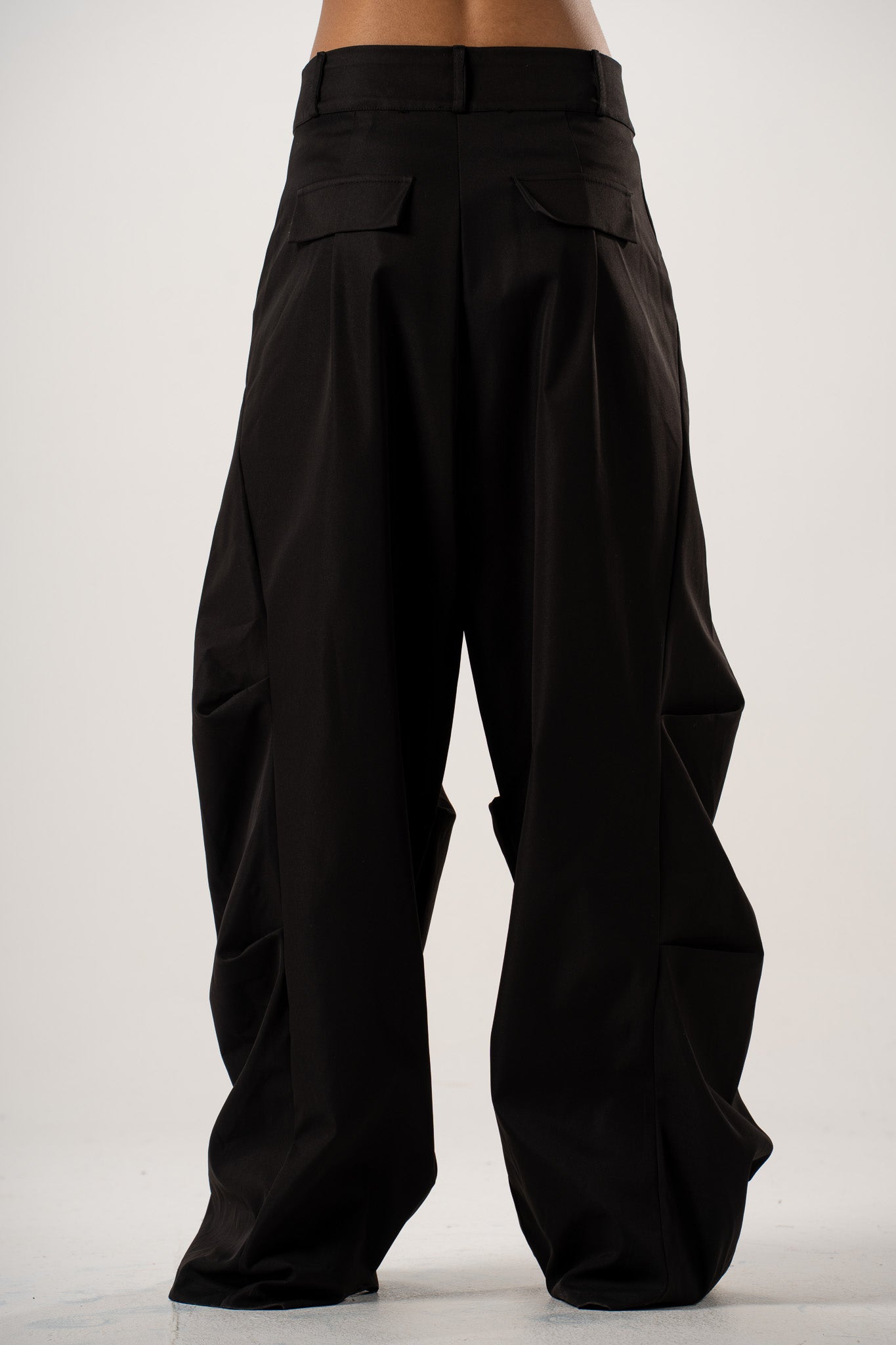 Refined Pleated Pants