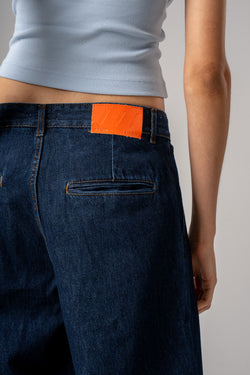 Tailored Wide Leg Jeans