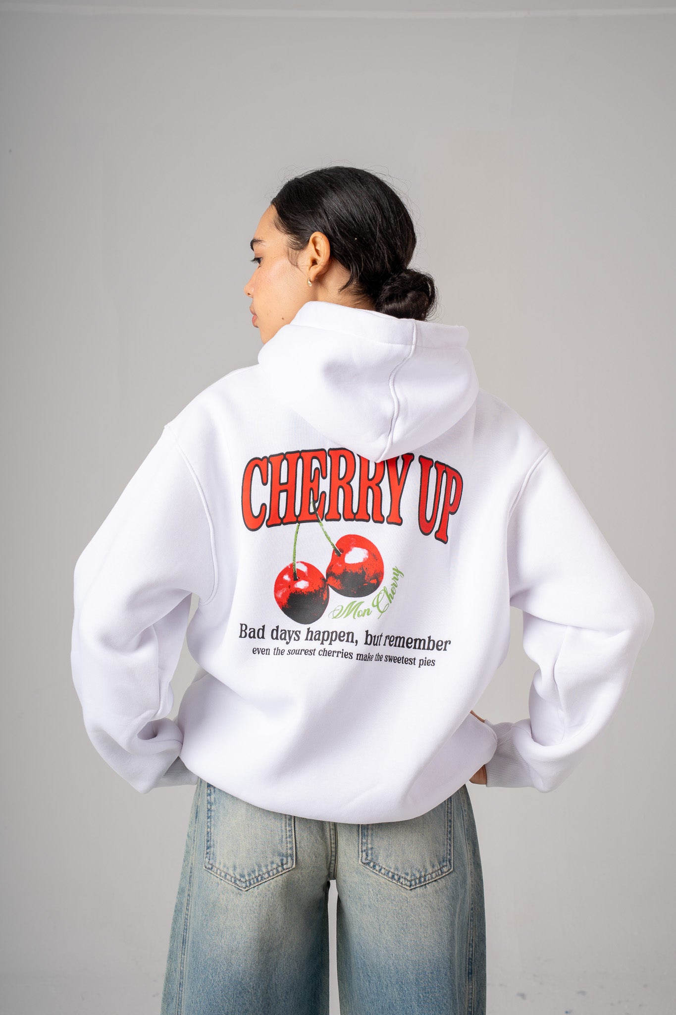 Cherry Up Oversized Hoodie