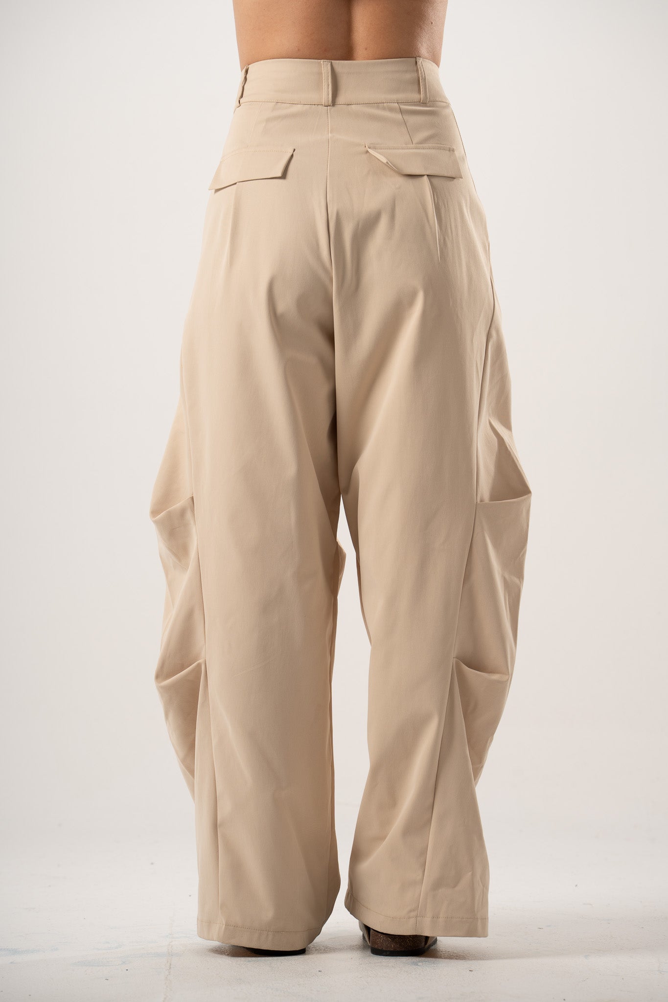 Refined Pleated Pants