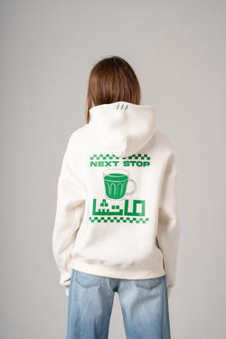 Boxy Printed Hoodie