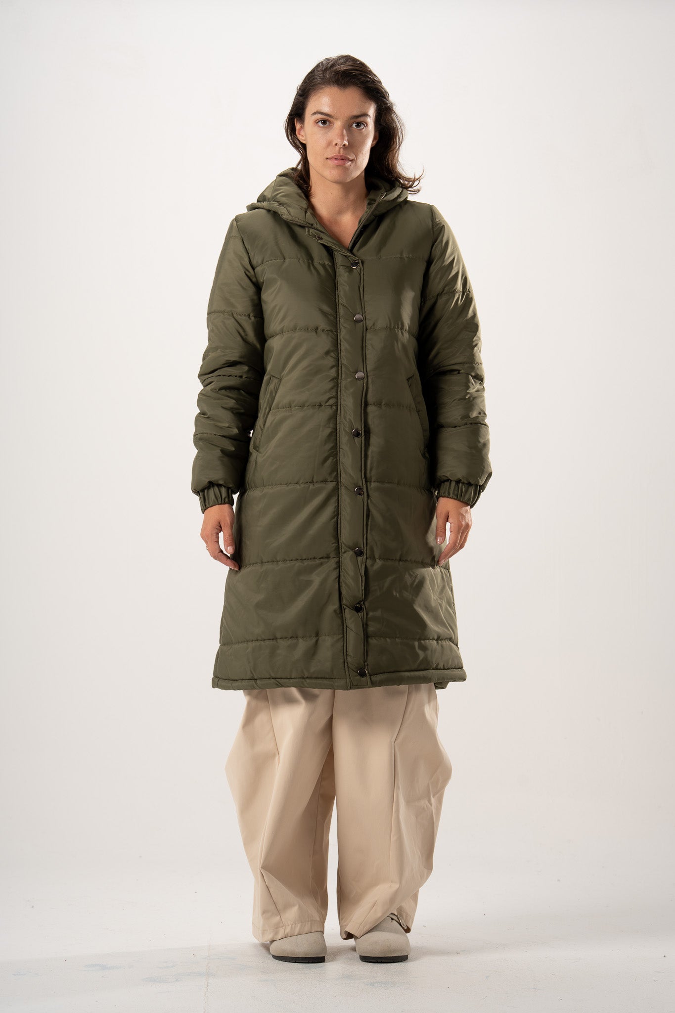Long Puffer Coat