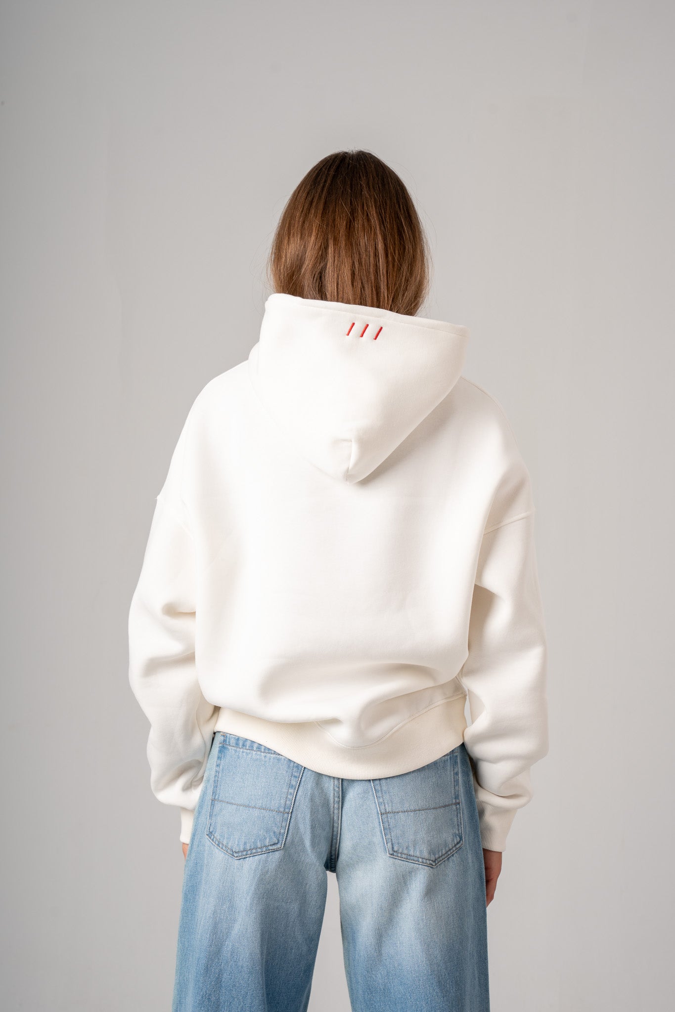 Boxy Printed Hoodie