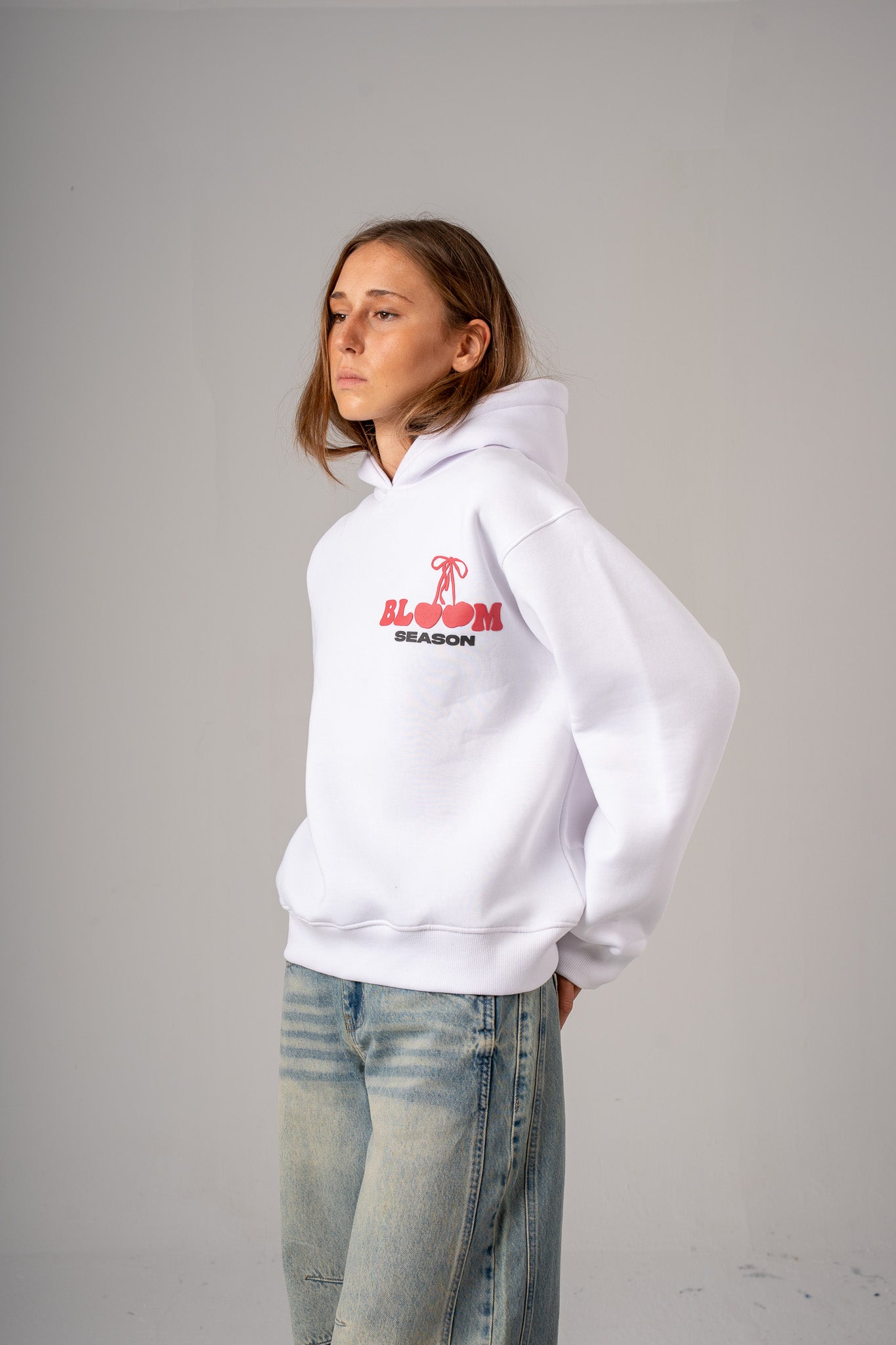 Printed Oversized Hoodie