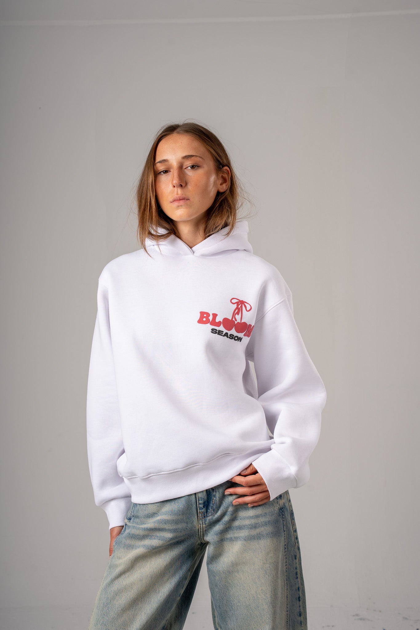 Printed Oversized Hoodie