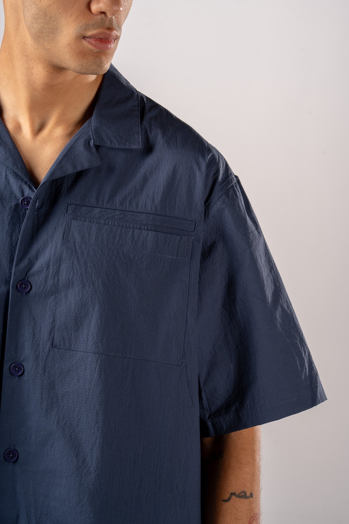 Solid Pocket Shirt