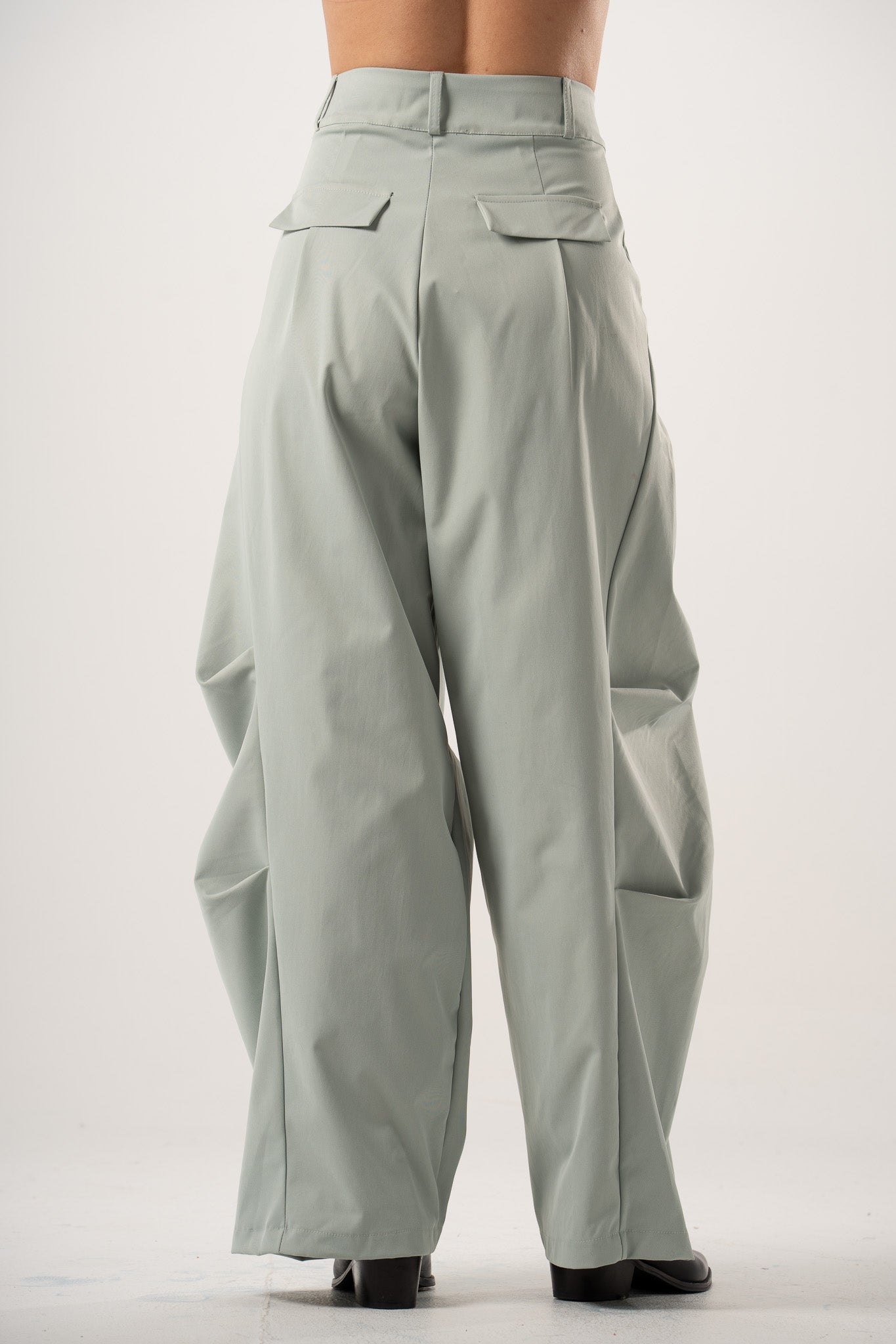 Refined Pleated Pants