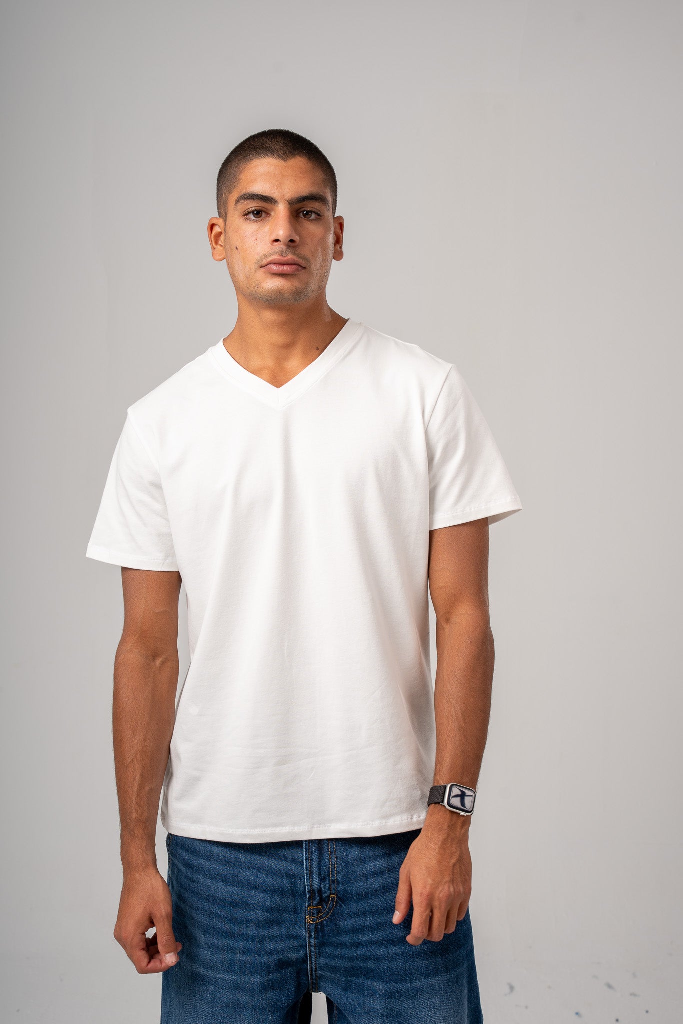 Regular Fit V Neck T-Shirt