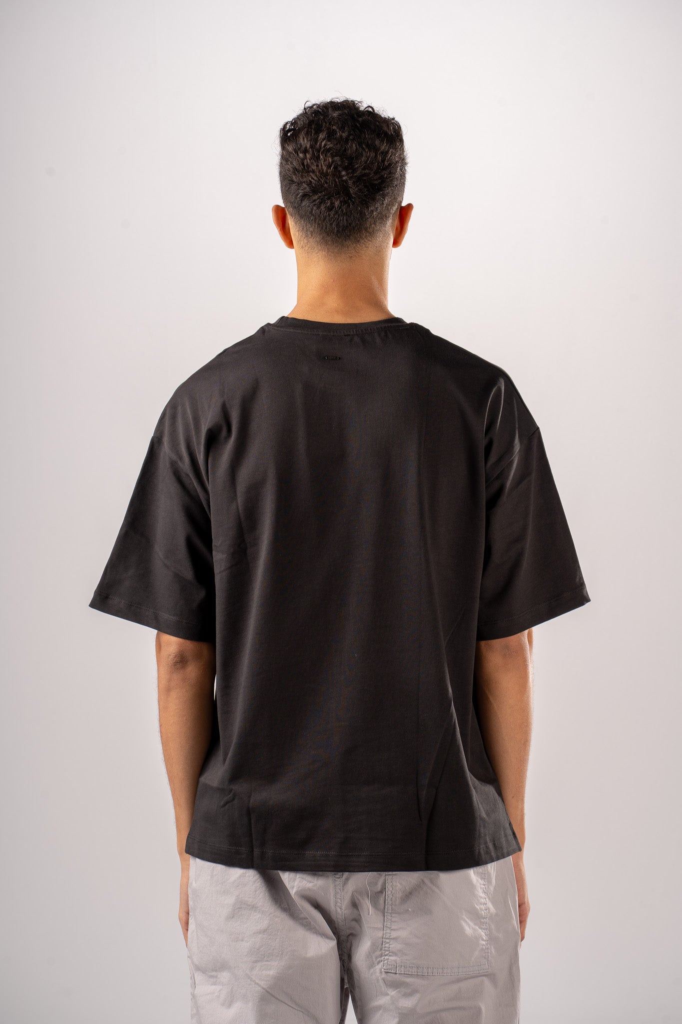 Oversized Slitted T-Shirt