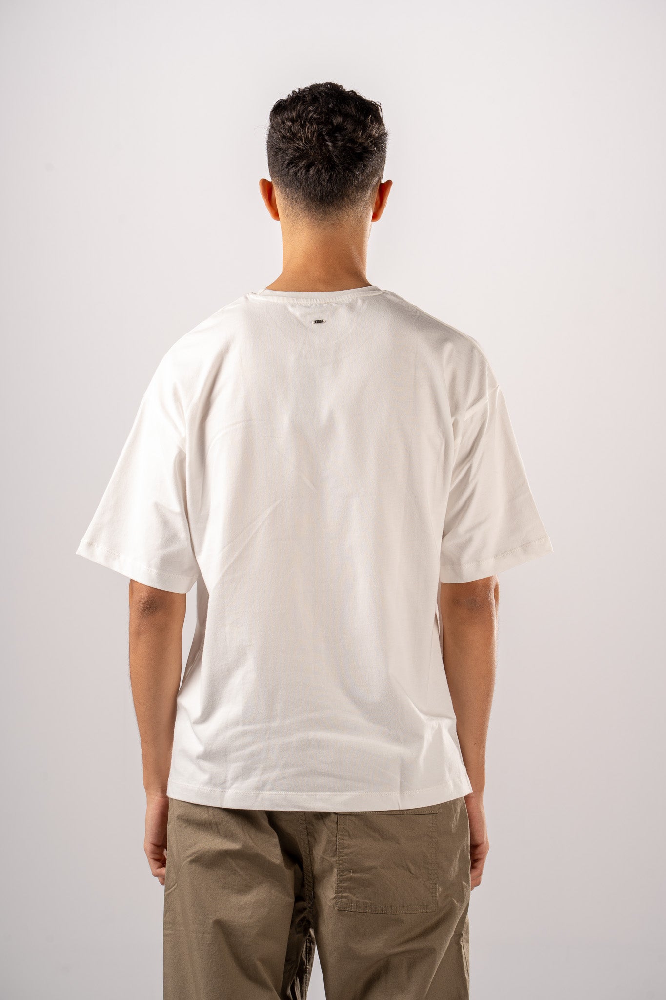 Oversized Slitted T-Shirt