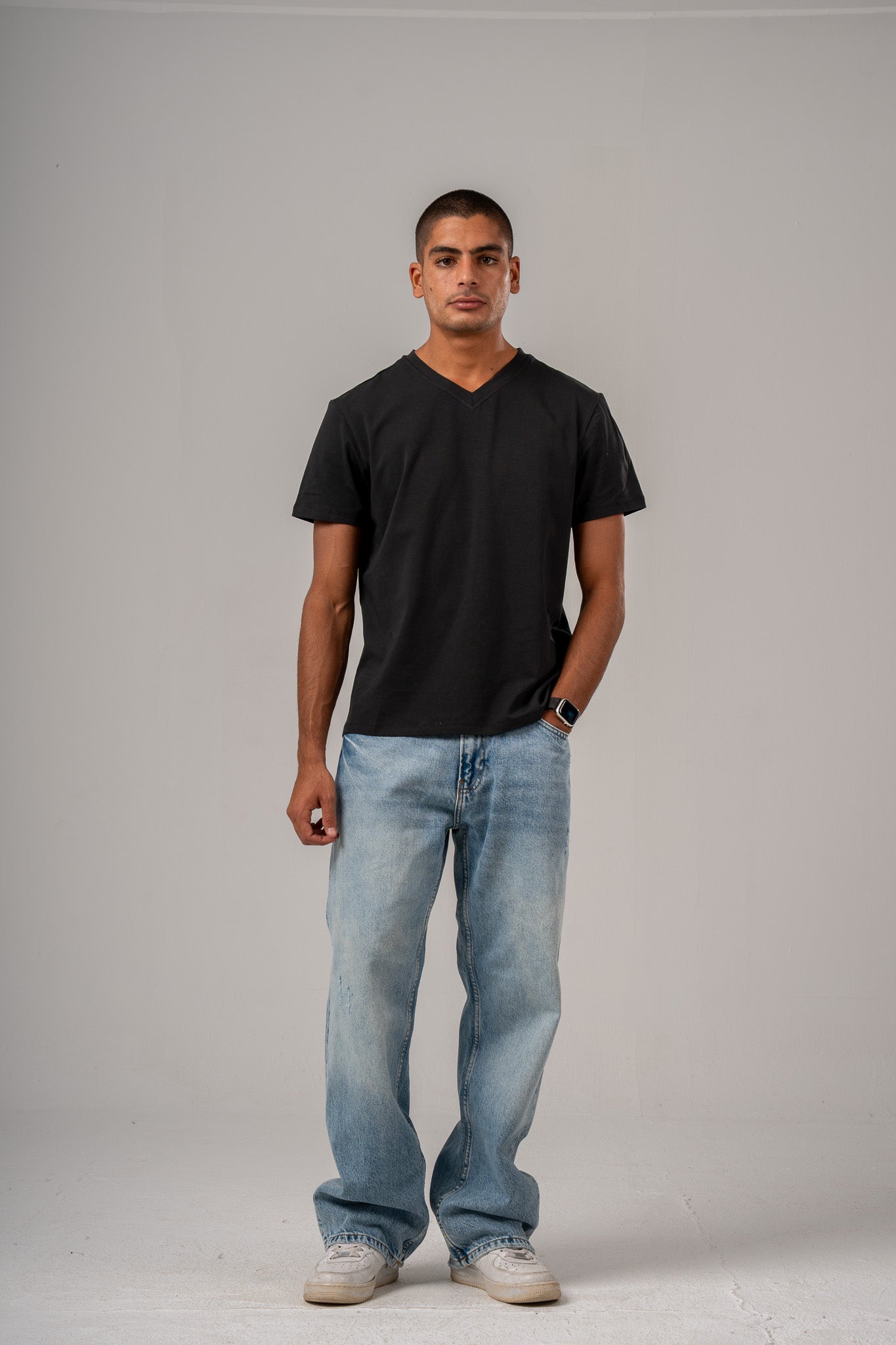 Regular Fit V Neck T-Shirt