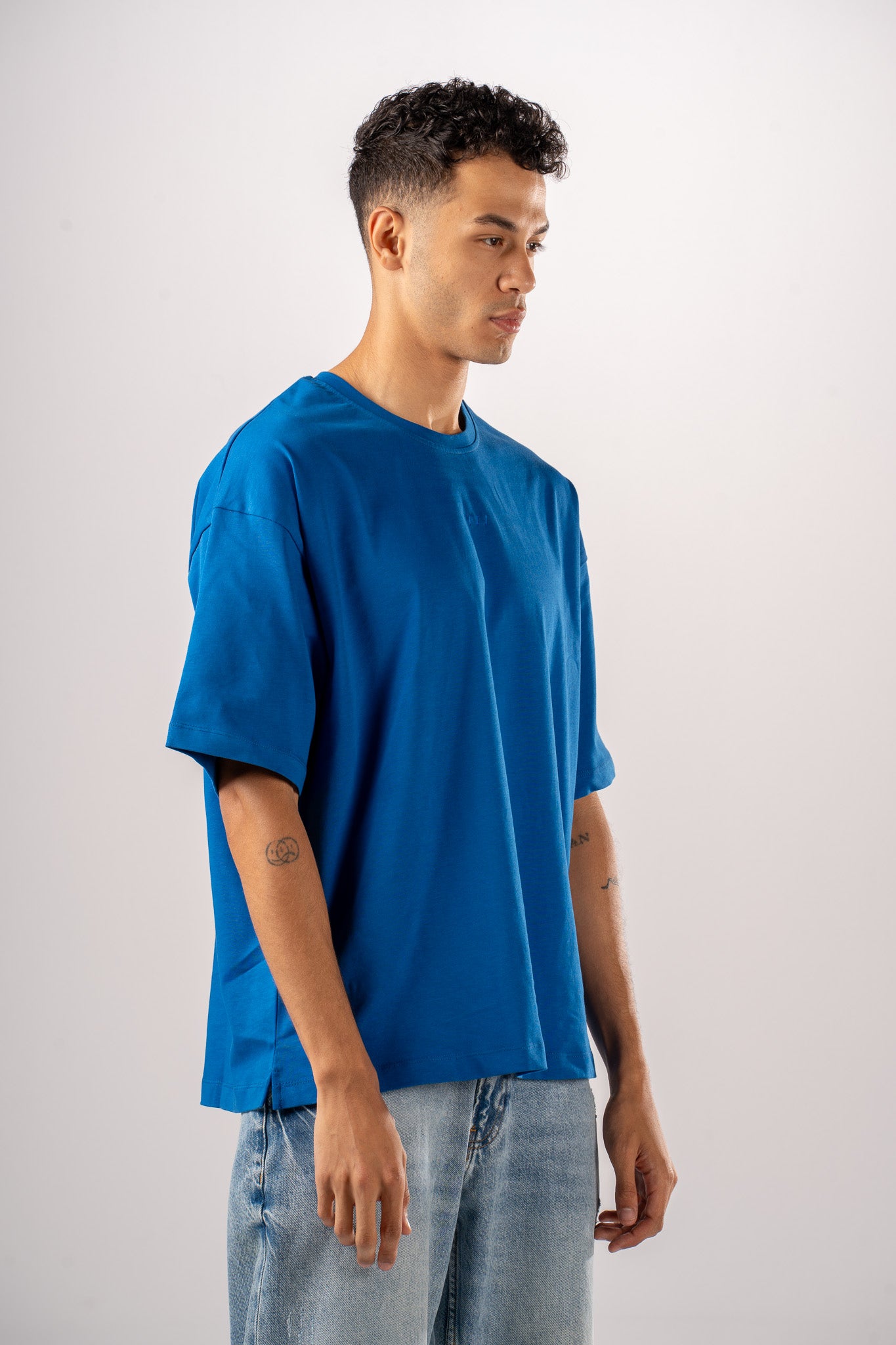 Oversized Slitted T-Shirt