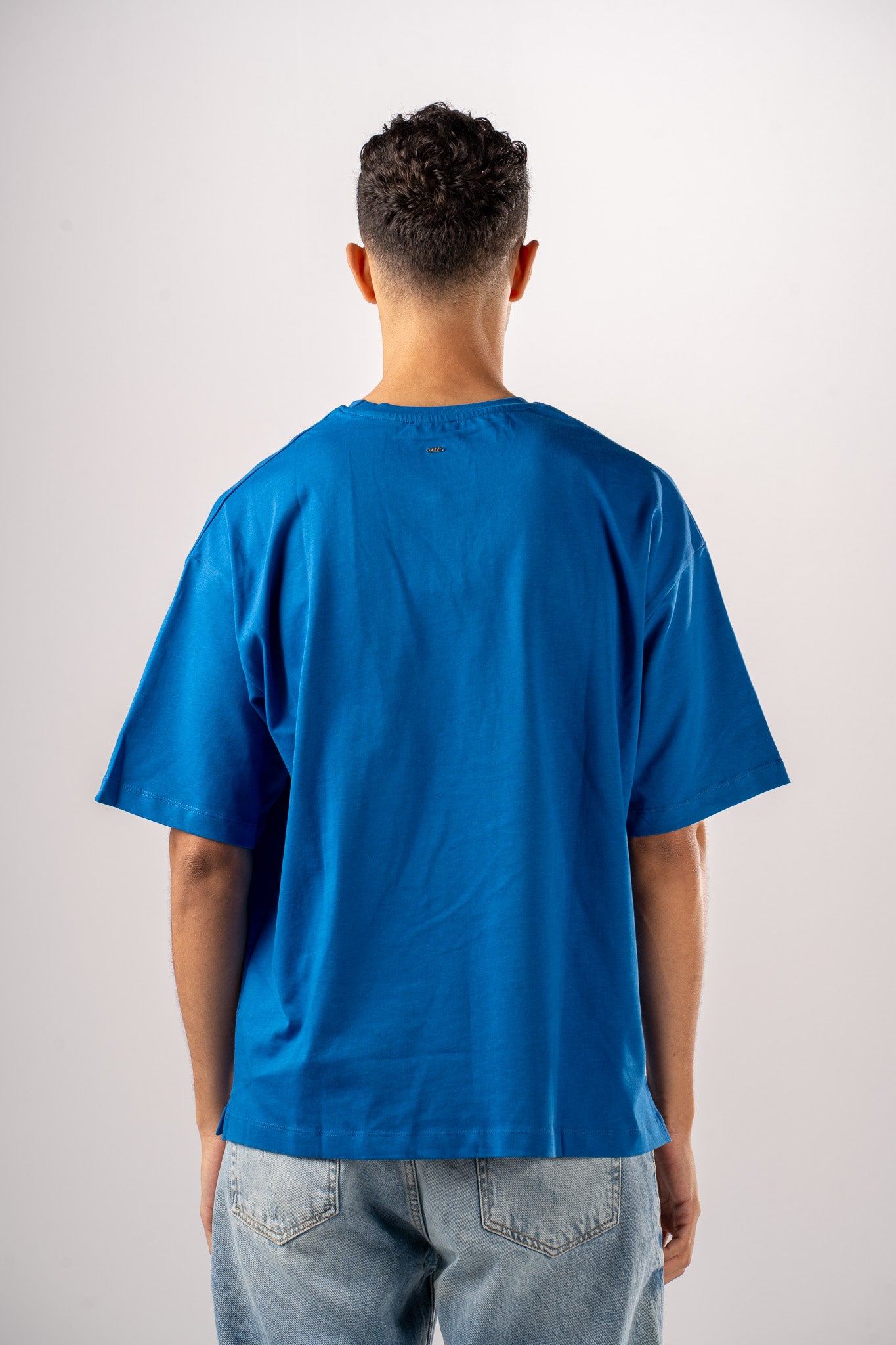 Oversized Slitted T-Shirt