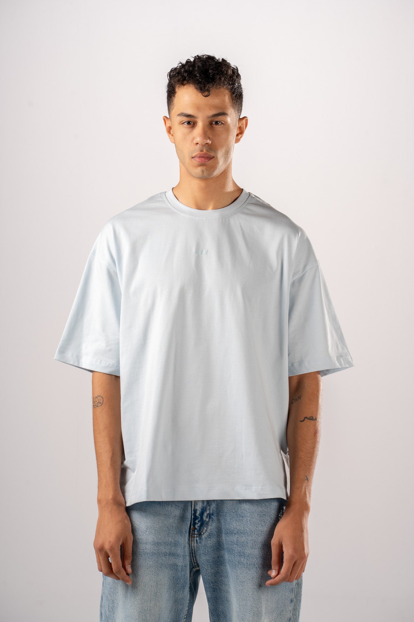 Oversized Slitted T-Shirt