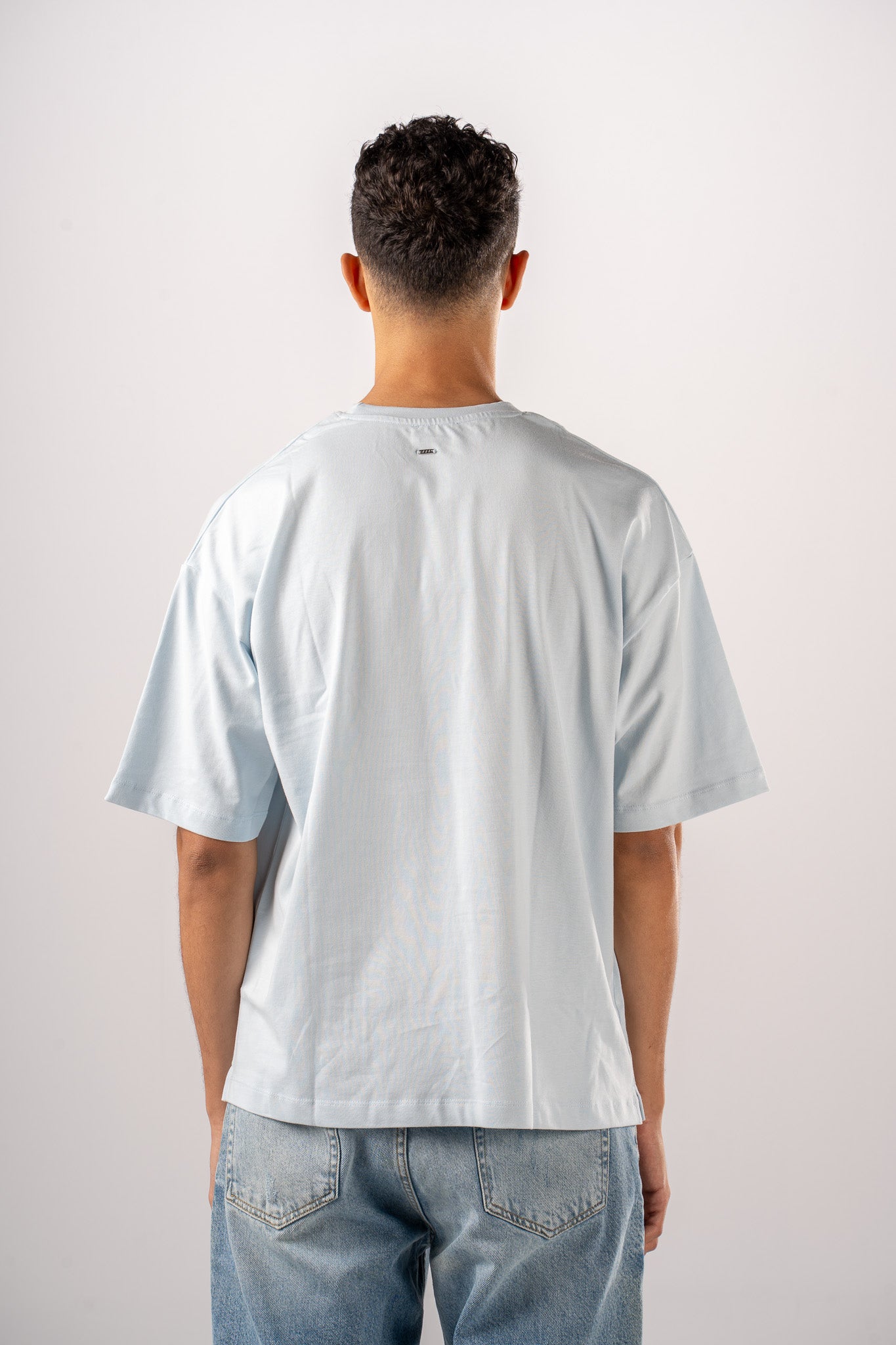 Oversized Slitted T-Shirt